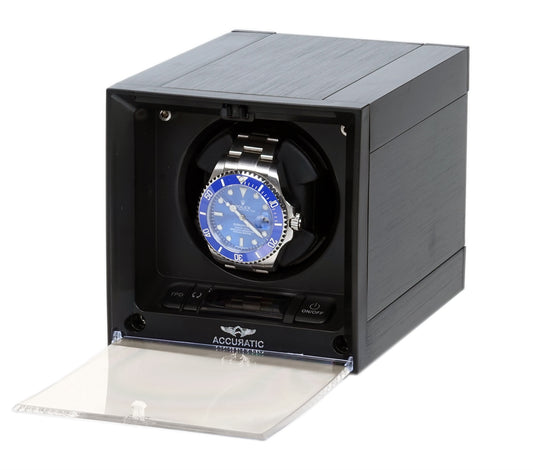 Cubic Expandable Modular Watch Winder with 14 Different TPD Settings