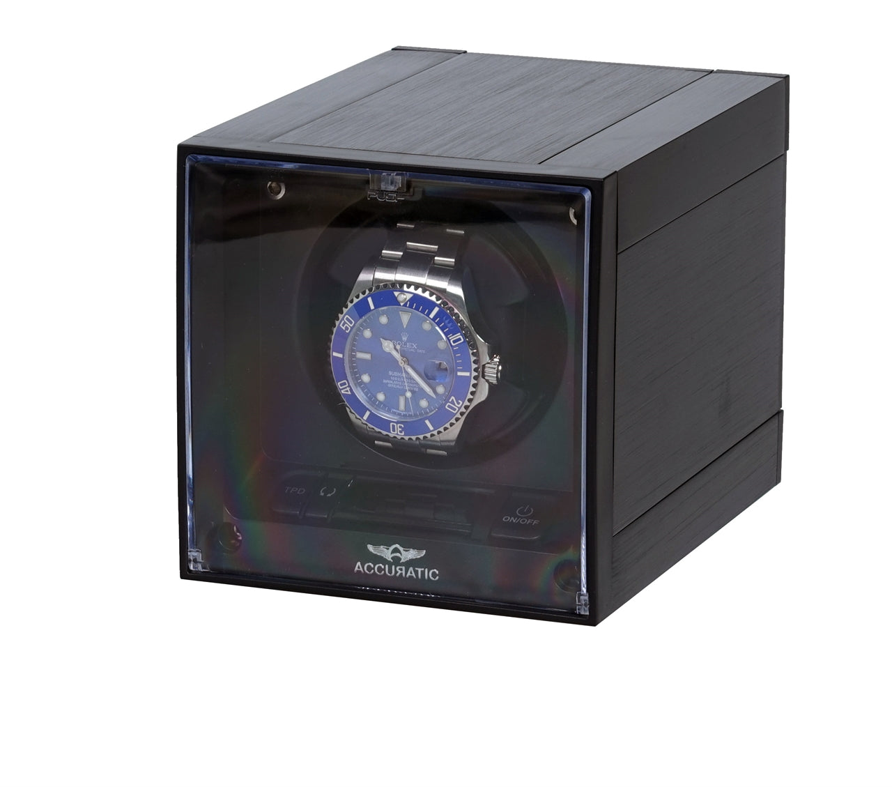 Cubic Expandable Modular Watch Winder with 14 Different TPD Settings